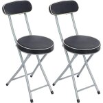 Qiyao - chaise pliante rembourrée ronde pliable pour maison, bureau, cuisine, intérieur, extérieur, patio, ... Qiyao - chaise pliante rembourrée ronde pliable pour maison, bureau, cuisine, intérieur, extérieur, patio, ...