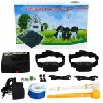 Qiyao - cloture electrique pour chien collier anti fugue avec 2 colliers