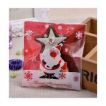 Autre dcoration pour nol, sacs d'emballage autocollants de nol 100 pices 10x10 sacs de nol sacs ...