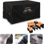 Qiyao - housse pour salon de jardin (l x l x h) : 250x250x90cm