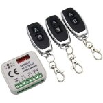 Qiyao - r�cepteur de t�l�commande de porte de garage 433 868mhz rx multi 300 - 900mhz ac / dc r�cepteur ...