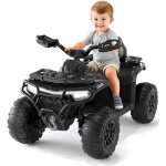 Quad lectrique enfant 12v, voiture lectrique 4 roues tout - terrain avec 2 moteurs, tlcommande parentale, ...