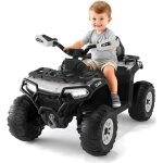Quad lectrique enfant 12v, voiture lectrique 4 roues tout - terrain avec 2 moteurs, tlcommande parentale, ...