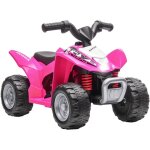 Quad lectrique enfant - aiyaplay - 6 v, vitesse de 2, 8 km / h - phares led, klaxon - poigne et selle ...