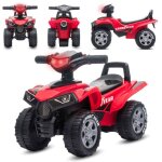 Quad pour enfant goodyear pour un an. coffre de rangement rouge.