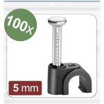 Quadrios - 24ca429 cavalier 24ca429 plage de � du faisceau 3 � 5 mm noir 100 pc(s) y859713