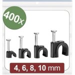 Quadrios - 24ca436 cavalier 24ca436 plage de  du faisceau 2  10 mm noir 400 pc(s)