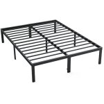 Joeais - sommier queen cadre de lit 200 x 160 x 35 cm - chlit lit complet cadre hauteur 30 cm avec rangement ...