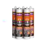 Quilosa - mastic silicone neutre blanc en cartouche de 300ml - lot de 5 Quilosa - mastic silicone neutre blanc en cartouche de 300ml - lot de 5