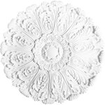 Orac - r27 rosace de plafond decor  75cm - moulure dcorative polyurthane avec un tube de colle
