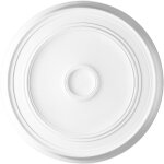 Orac - r76 rosace de plafond decor � 62cm - moulure d�corative polyur�thane avec un tube de colle