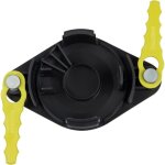 Rac155 + rac158 double t�te de lame dentel�e, compatible avec les ryobi coupe bordure sans fil, 2 pcs ...