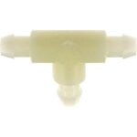 Raccord 3 voies � 4, 5 mm pour tuyau lave - glace