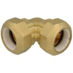 Raccord coud 32 mm 32 mm pour tuyaux pe et pvc