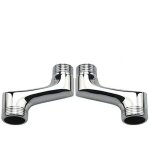 Raccord contre coud� douche, laiton coud� r�ducteur, bras pivotant r�glable, raccord mural contre coud�, ...