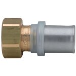 Raccord droit - femelle - ecrou libre - pour tube multicouche - 16 vers 3 / 8 - lot de 2 altech 4434881 ...