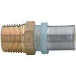 Altech - raccord droit - m�le - pour tube multicouche - 16 vers 3 / 8 - lot de 2 4434912
