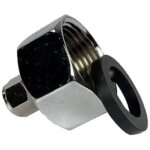 Raccord laiton pour tube osmoseur 1 / 4