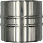 Raccord m�le - m�le pour conduit de chemin�e, joint en acier inoxydable pour les tuyaux ? � 180 mm