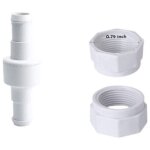 Raccord pivotant d20 et �crou d15 pour nettoyeur de piscine polaris 280, 380 et 180