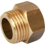 Memkey - raccords pneumatiques en cuivre, raccords de plomberie, raccord gal laiton - mle femelle 20 ...
