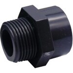 Raccord en pvc avec filetage ext�rieur dn32, manchon mixte de diam�tre int�rieur 40 mm, adaptateur de ...