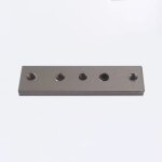 Raccord pour rail � rideaux 2 / 3 voies boulet