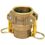 Raccord rapide � cames laiton coupleur femelle d - 3 / 4'' (20 / 27)