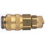 Raccord rapide pneumatique legris filetage m�le vers m�le 16mm europ�en, profil rectus en laiton nickel� ...