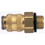 Raccord rapide pneumatique legris filetage m�le vers m�le g 1 / 8 m�le 16mm 1 / 8pouces europ�en, profil ...