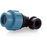 Raccord réducteur à compression coudé à 90 degrés en plastique mdpe pe, adaptateur femelle 3 / 4 25 ... Raccord réducteur à compression coudé à 90 degrés en plastique mdpe pe, adaptateur femelle 3 / 4 25 ...