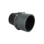 Raccord s60x6 cuve eau - sortie pvc 75 / 90 mm Raccord s60x6 cuve eau - sortie pvc 75 / 90 mm
