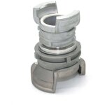 Raccord sym�trique , pompier, de r�duction avec verrous dn 80 - 65