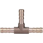 Raccord de tuyau à 3 voies, pièce en t en laiton connecteur de raccord de tuyau de carburant à 3 voies ... Raccord de tuyau à 3 voies, pièce en t en laiton connecteur de raccord de tuyau de carburant à 3 voies ...