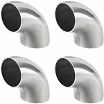 Raccord de tuyau en acier inoxydable 304 long rayon 90 degrs coude butt - weld diamtre extrieur 38mm, ...