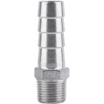 Raccord de tuyau � gaz combustible � filetage m�le bsp (3 / 8  x 15 mm)