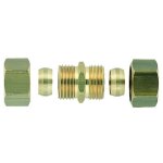 Sanitaire - distribution - raccord union laiton égale biconique - diamètre 12 - 12 mm Sanitaire - distribution - raccord union laiton égale biconique - diamètre 12 - 12 mm