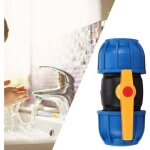 Raccords de vanne de connexion de tuyau pe 63mm, raccords de vanne de connexion de tuyau d'eau, raccords ...