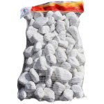 Galet marbre blanc pur 40 - 60mm, filet 20 kg - f - pai050 Galet marbre blanc pur 40 - 60mm, filet 20 kg - f - pai050