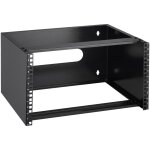 Rack de reseau mural 6u, profondeur 350 mm, support de serveur avec ecrous cage, 22, 68 kg, largeur de ...