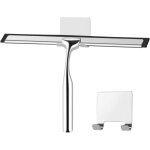 Raclette en silicone de 25, 4 cm pour vitres, douches, portes, pare - brise de voiture avec crochet, ...