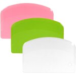 Racloir � p�te, racloir � bol, racloir � p�tisserie, coupe - p�te en plastique pour table, racloir � ...