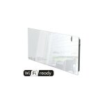 Radialight aetherea radiateur électriques dual - therm en verre avec wi - fi 1000w blanc Radialight aetherea radiateur électriques dual - therm en verre avec wi - fi 1000w blanc