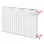 [jamais utilise] radiateur acier eau chaude 2171w finimetal reggane 3010 compact h600xl160mm - 21k600 ...