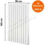 Global radiatori - radiateur aluminium h. 185 x 80 cm oscar 1800 deville 3000 w Global radiatori - radiateur aluminium h. 185 x 80 cm oscar 1800 deville 3000 w