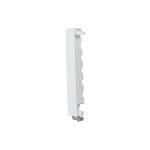 Radiateur aluminium robinet blitz super b4, 600 / 100 - gauche, ral 9010