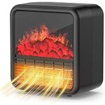 Debuns - aiperq petit radiateur d'appoint portable pour une utilisation, mini radiateur de chemine lectrique ...