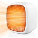 Radiateur d'appoint portable, radiateur �lectrique en c�ramique 800 w, petit radiateur, chauffage en ...