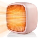 Radiateur d'appoint portable, radiateur �lectrique en c�ramique 800 w, petit radiateur, chauffe en 2 ...