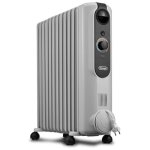 Radiateur bain d'huile - 2500w, digital temperature control, based on delonghi trrse1225